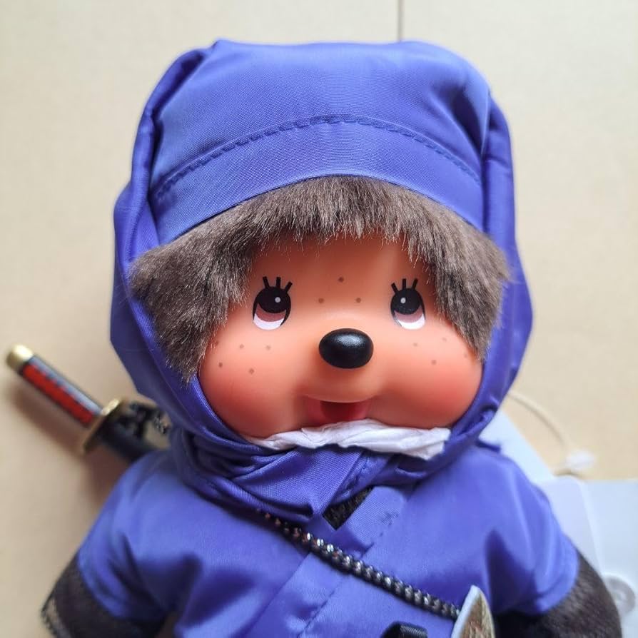 Amazon.co.jp: Monchhichi Ninja Furisode Set of 2 Sekiguchi